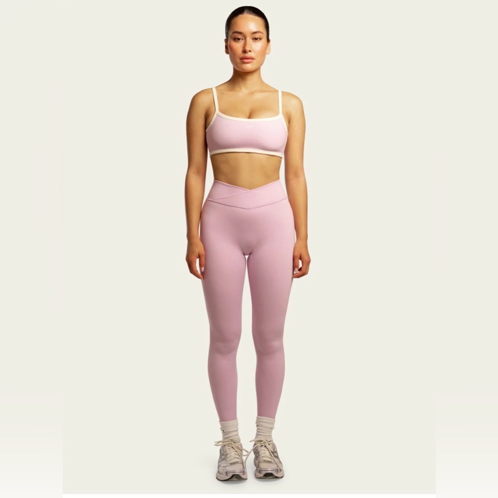 Seamless High-Waist Pink Leggings